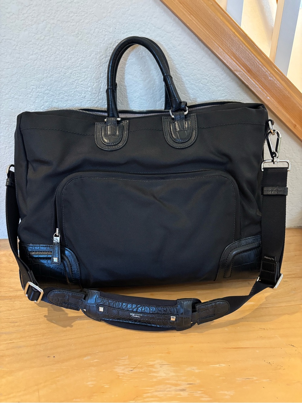 Tumi Laptop Bag with Shoulder Strap and Handles